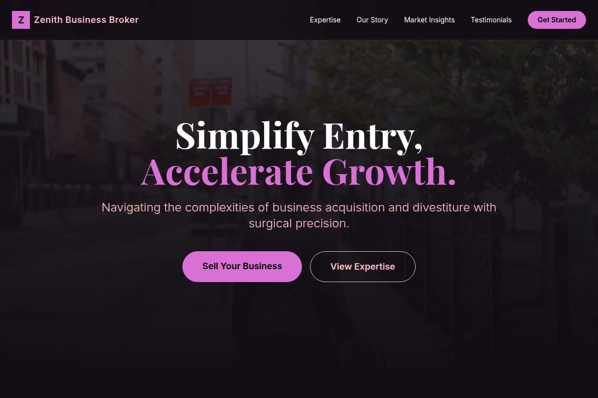Zenith Business Broker