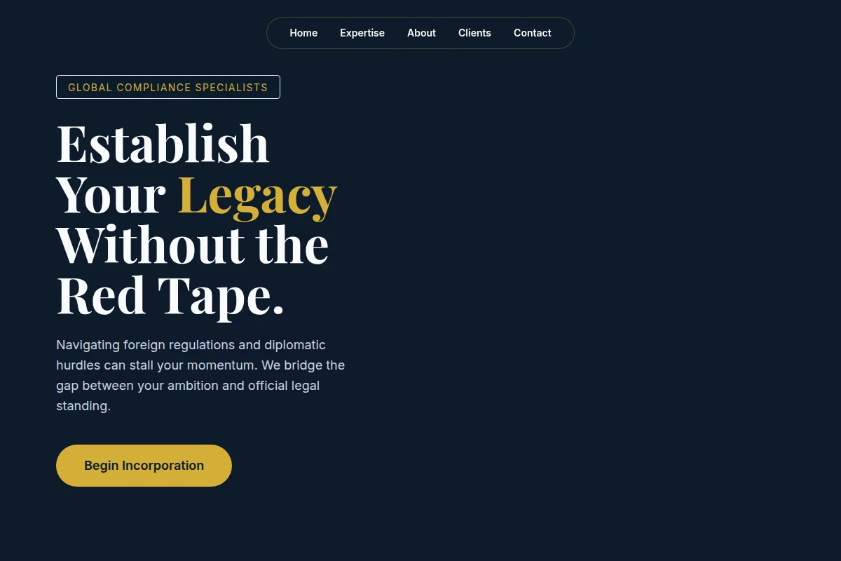 Consulate Business Incorporation