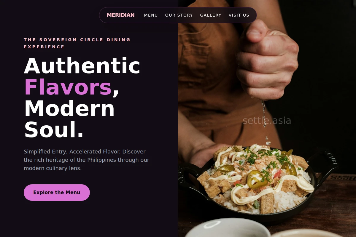 Meridian Filipino Food