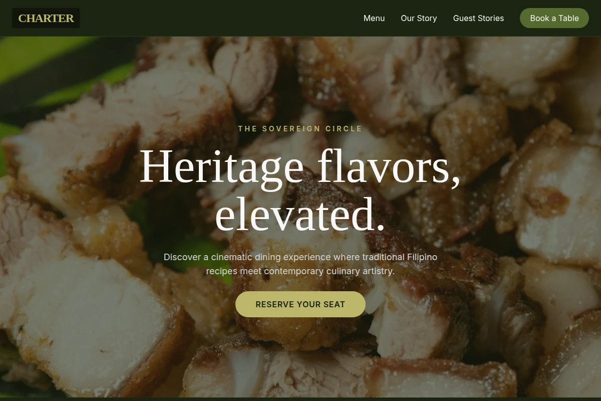 Charter Filipino Food