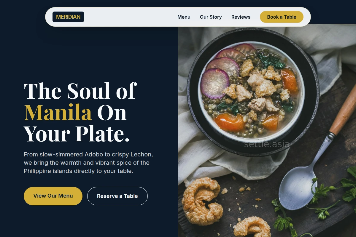 Meridian Filipino Food