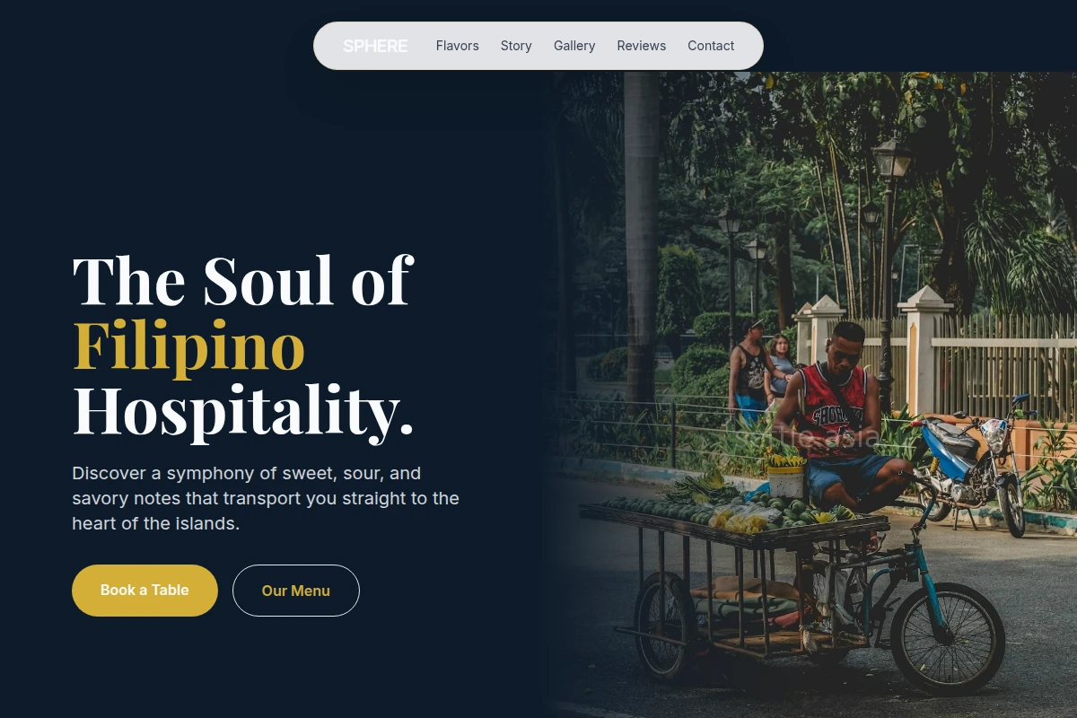 Sphere Filipino Food