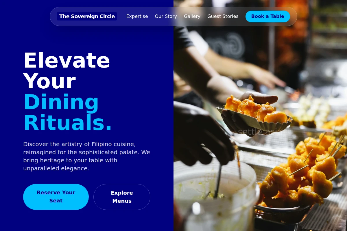 Scale Filipino Food