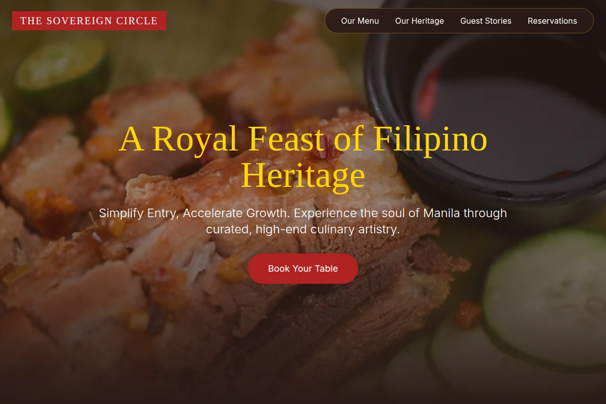 System Filipino Food