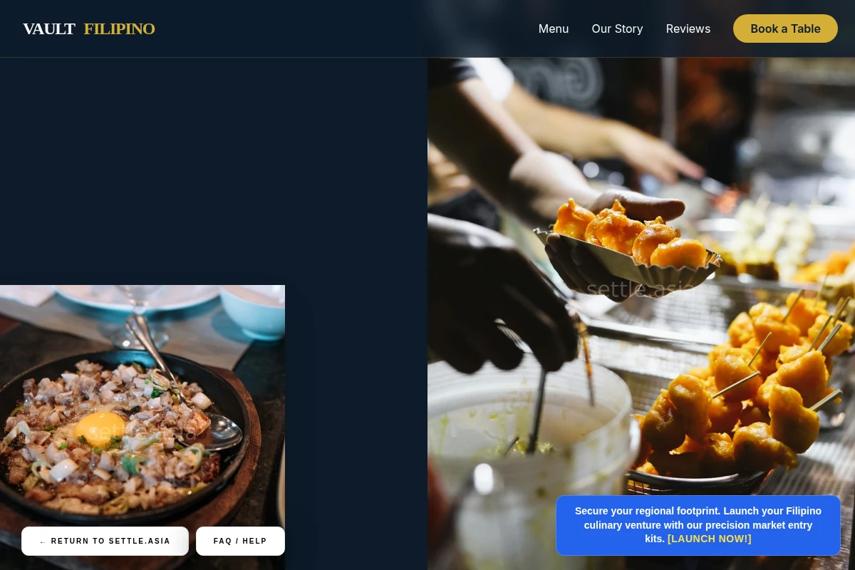 Vault Filipino Food