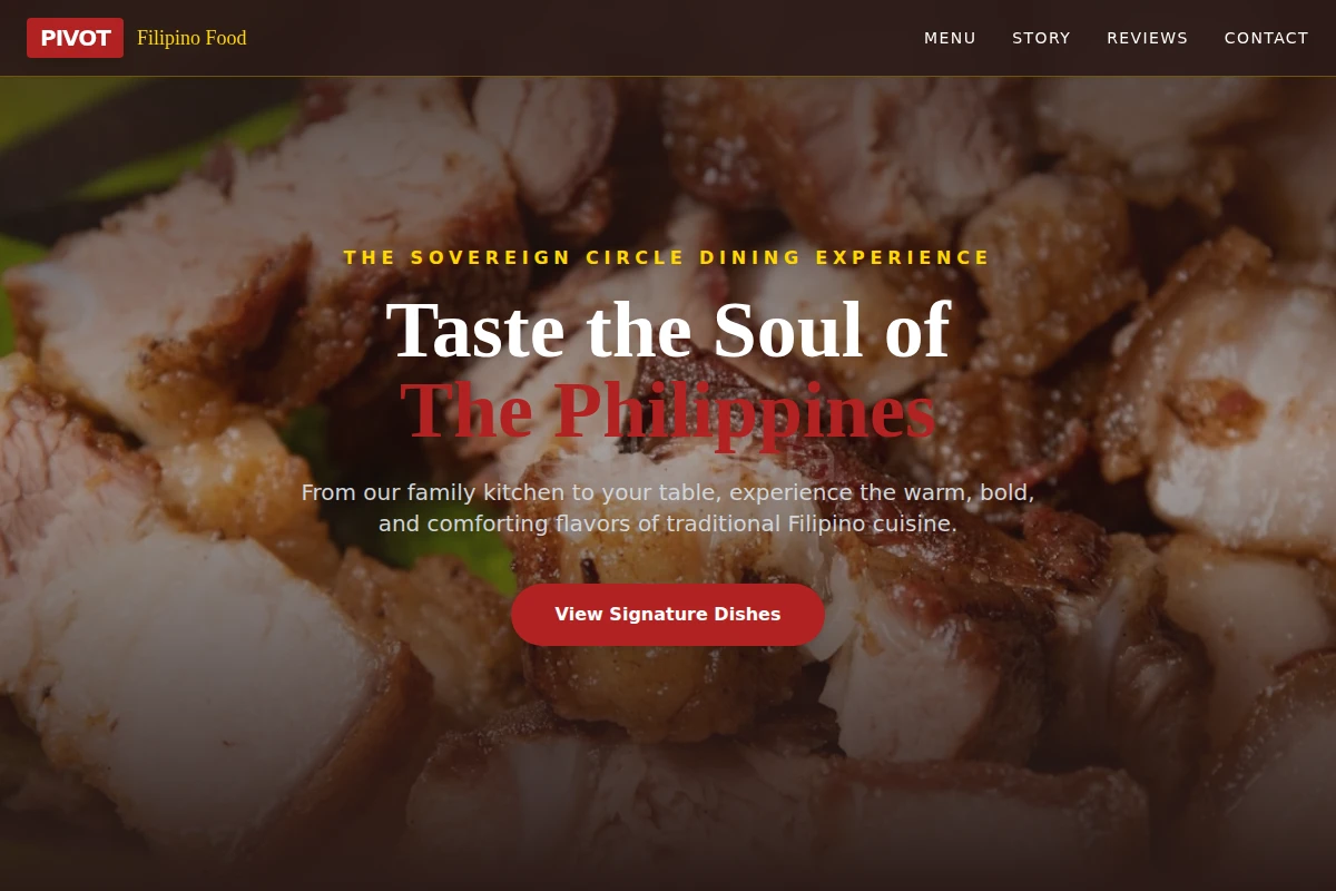 Pivot Filipino Food