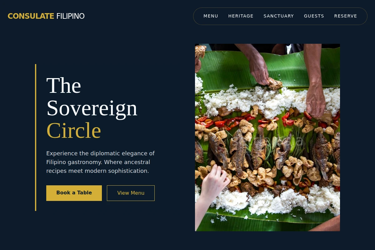 Consulate Filipino Food