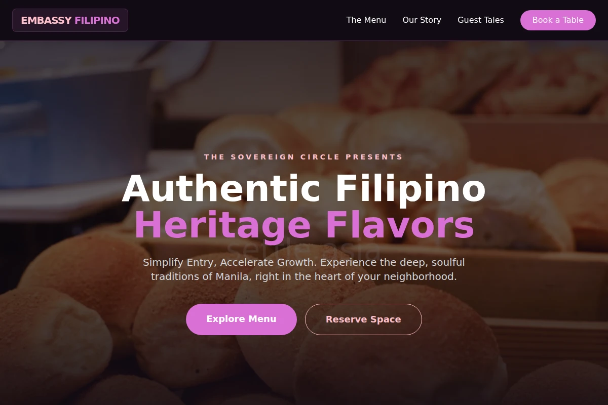 Embassy Filipino Food
