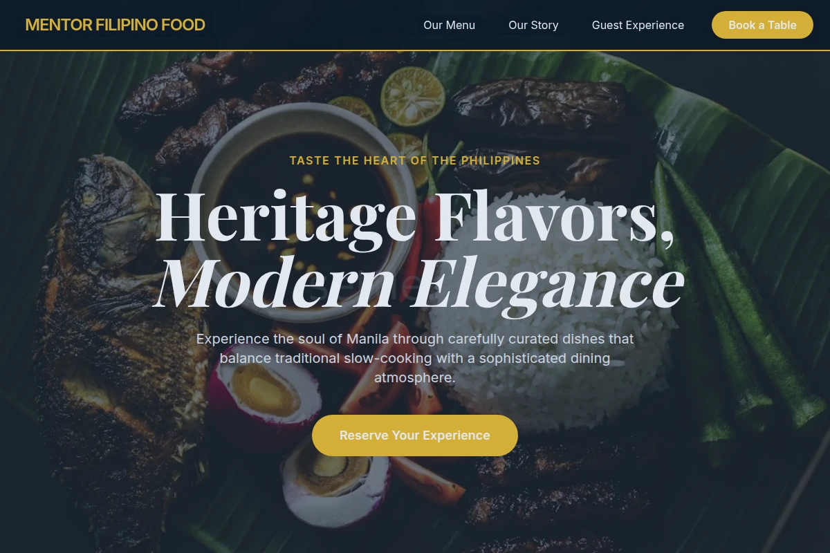 Mentor Filipino Food