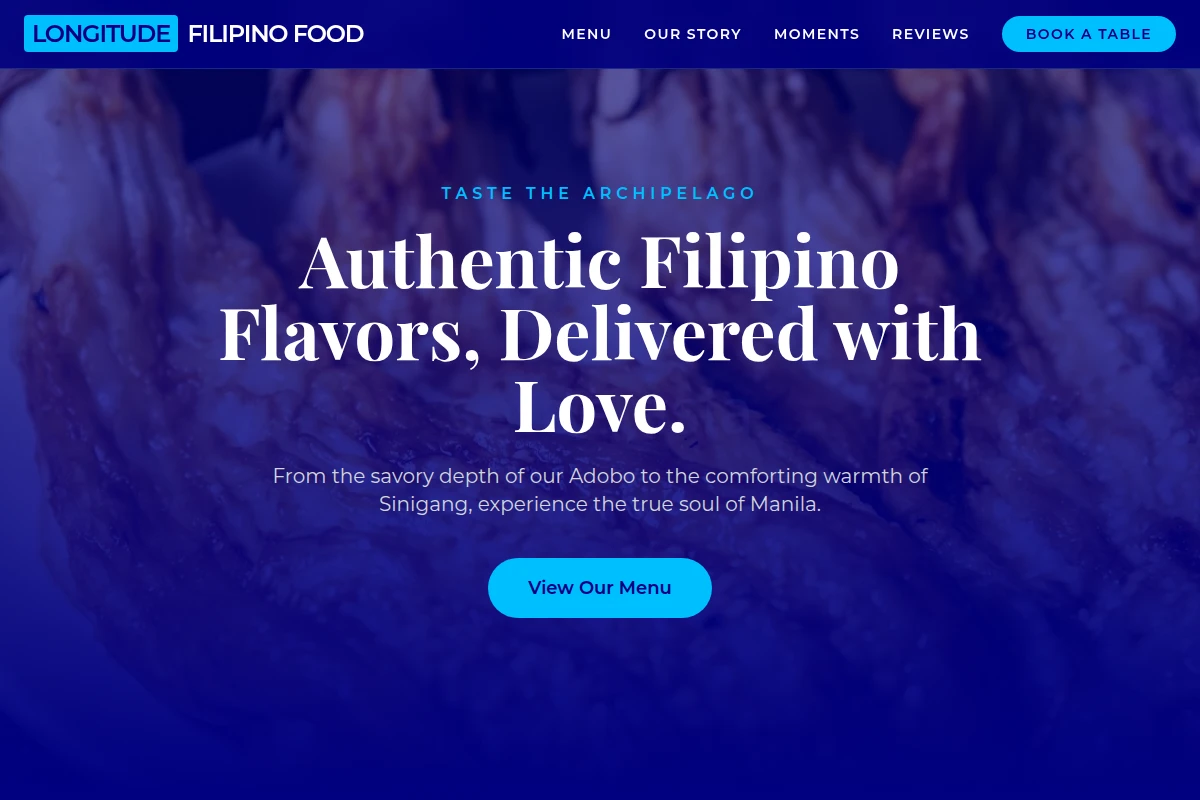 Longitude Filipino Food
